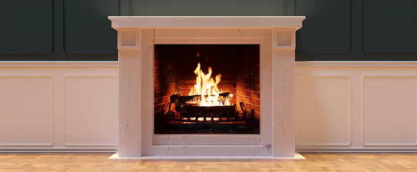 Open Flame Wood-Burning Fireplace Installation Services in Santa Clara, California